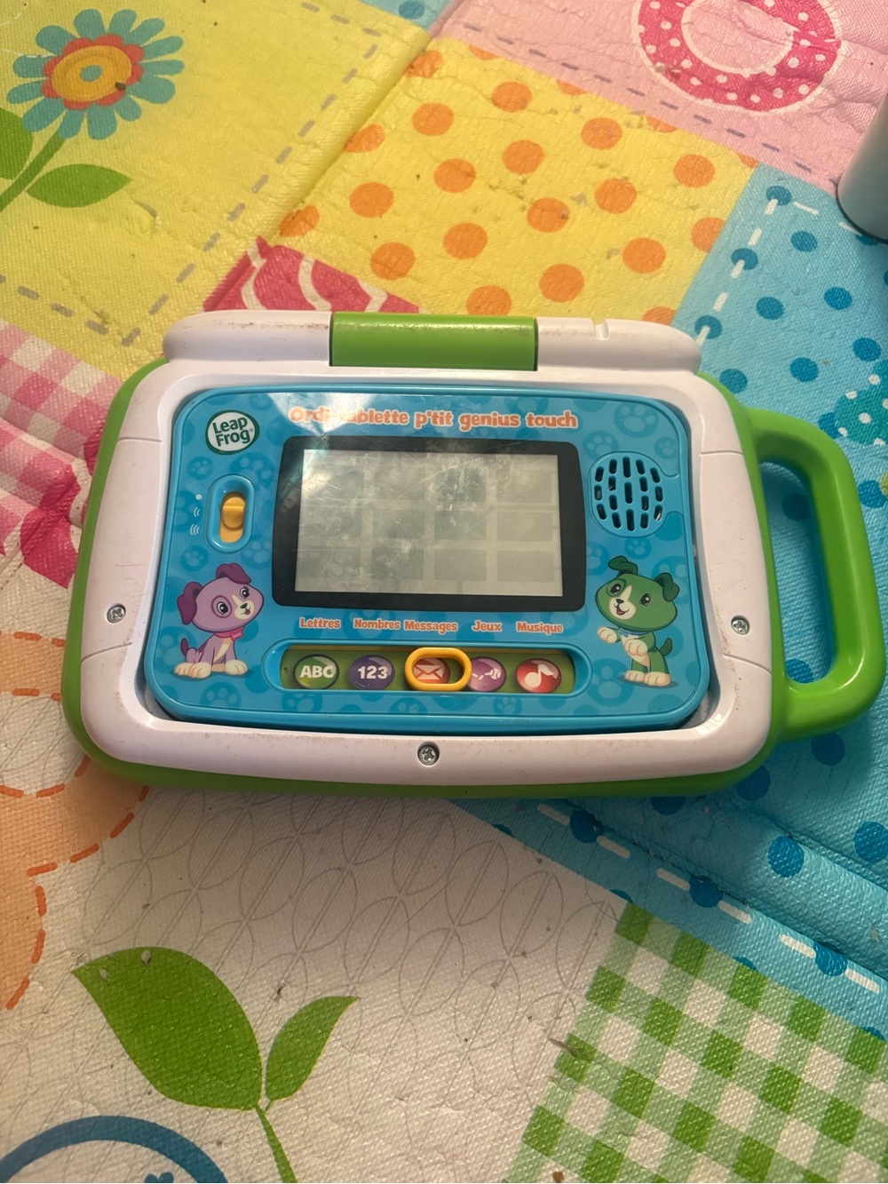 LeapFrog Green and White Kids Learning Tablet